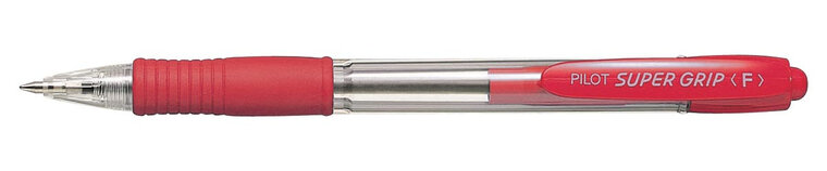 Pilot balpen Super Grip rood