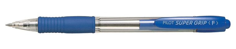 Pilot balpen Super Grip blauw