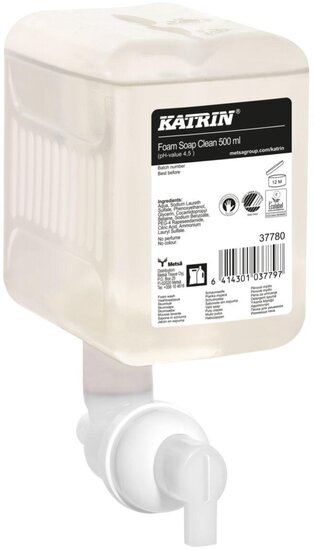 Katrin schuimzeep 37780 Clean, flacon van 500 ml