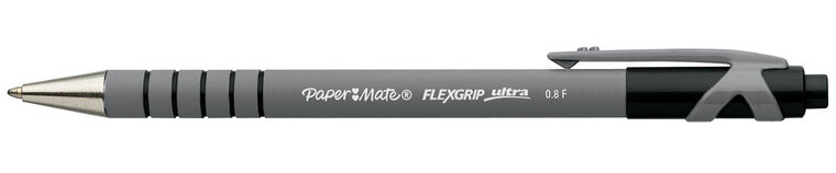 Paper Mate balpen Flexgrip Ultra RT medium, zwart