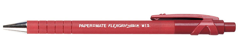 Paper Mate balpen Flexgrip Ultra RT medium, rood