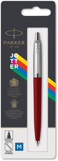 Parker Jotter Originals balpen, rood, op blister