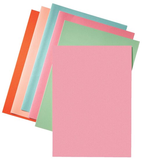 Esselte dossiermap roze, papier van 80 g/m&sup2;, pak van 250 stuks