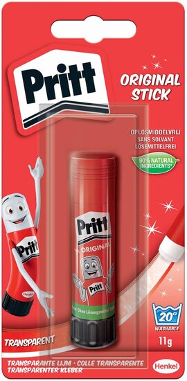 Pritt plakstift 11 g, op blister