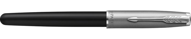 Parker vulpen Sonnet Essential, medium, in giftbox, Black CT (zwart)