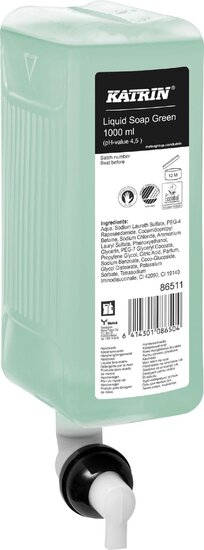 Katrin vloeibare zeep Green 86511, flacon van 1000 ml