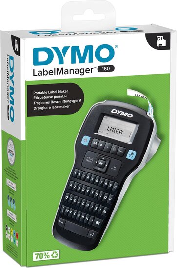 Dymo beletteringsysteem LabelManager 160P, azerty