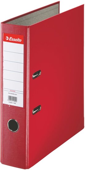 Esselte Essentials ordner, rug van 7,5 cm, rood