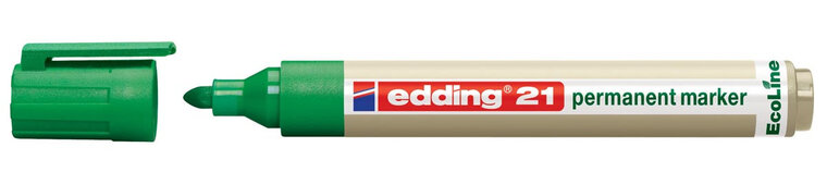 Edding permanent marker Ecoline e-21 groen