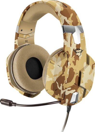 Trust GXT 322D Carus Gaming Headset, desert camo