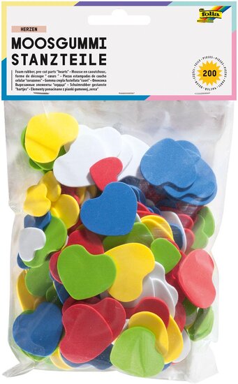 Folia mosgummi figuren harten