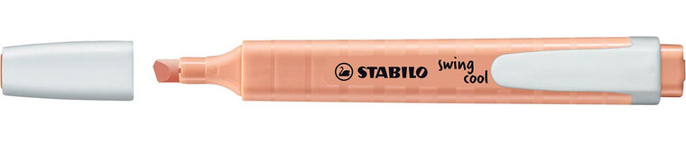 STABILO swing cool pastel markeerstift, creamy peach