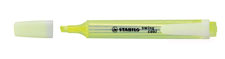 STABILO swing cool markeerstift, geel