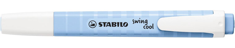 STABILO swing cool markeerstift, pastelblauw