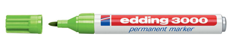 Edding permanent marker 3000 lichtgroen