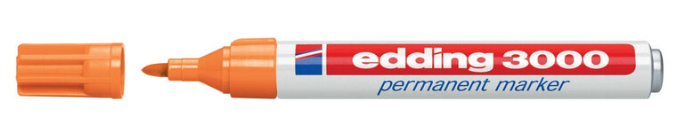 Edding permanent marker 3000 oranje