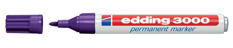 Edding permanent marker 3000 violet