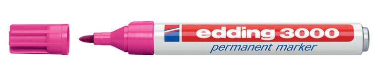 Edding permanent marker 3000 roze