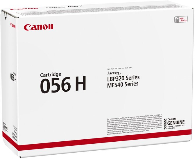 Canon toner 056H, 21.000 pagina&#039;s, OEM 3008C002, zwart