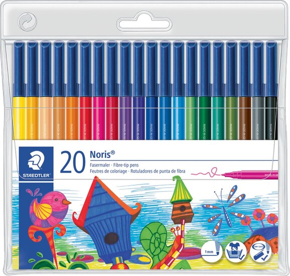 Staedtler viltstift Noris Club 20 stiften