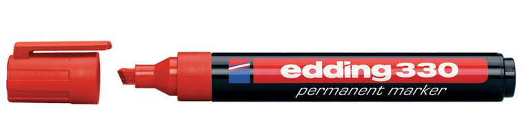 Edding permanente marker e-330 rood