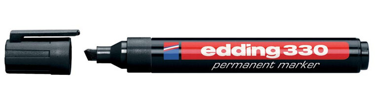 Edding permanente marker e-330 zwart