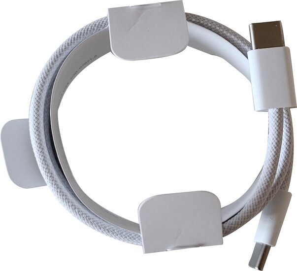 Apple kabel, USB-C naar USB-C, 1 m, wit, 60 W