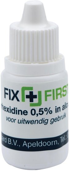 Fixfirst ontsmettingsmiddel op basis van alcohol, 10 cc