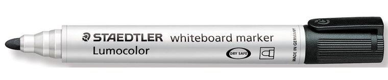 Staedtler Lumocolor whiteboardmarker zwart