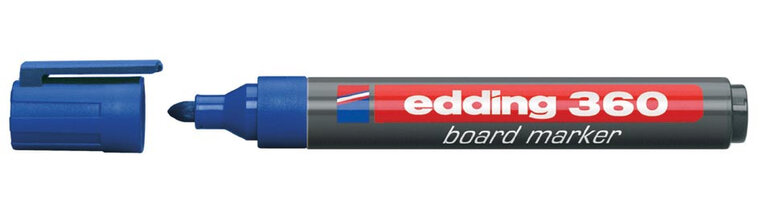 edding witboardmarker 360 blauw