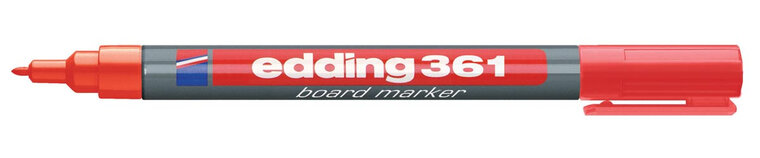 Edding whiteboardmarker e-361 rood