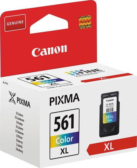 Canon inktcartridge CL-561XL, 300 pagina&#039;s, OEM 3730C001, 3 kleuren