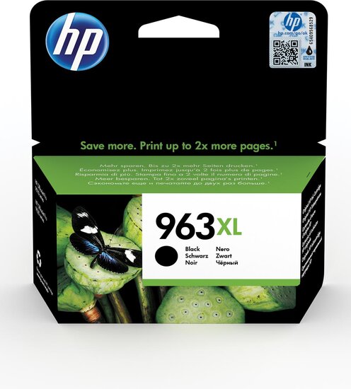 HP inktcartridge 963XL, 2.000 pagina&#039;s, OEM 3JA30AE, zwart