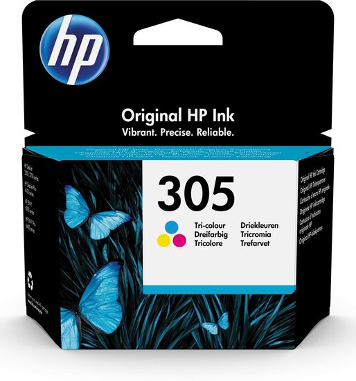 HP inktcartridge 305, 100 pagina&#039;s, OEM 3YM60AE, 3 kleuren