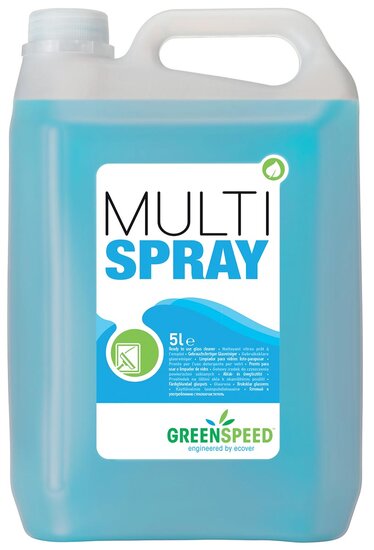 Greenspeed glas- en allesreiniger Multi Spray, citrusgeur, flacon van 5 liter