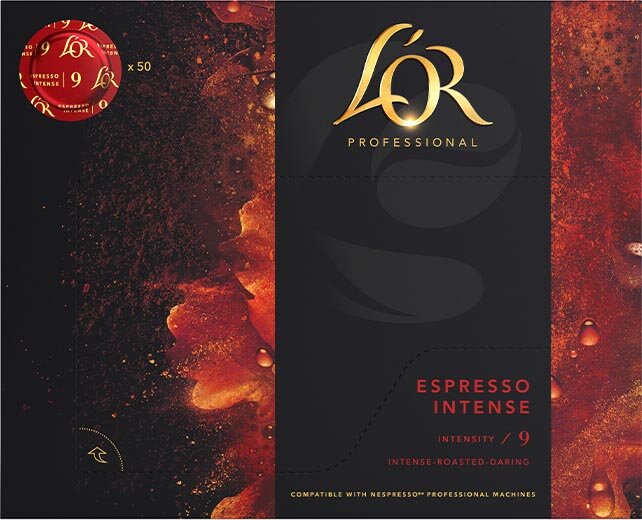 Douwe Egberts L&#039;or professional discs Intensity 9, Espresso Intense, pak van 50 discs