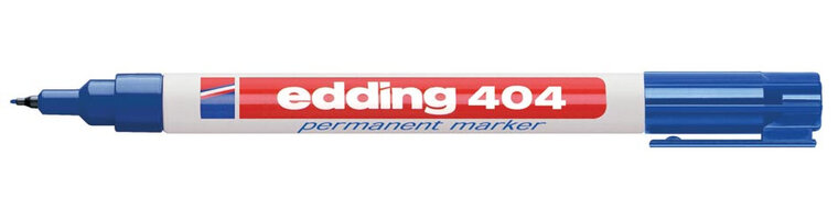 Edding permanente marker e-404 blauw