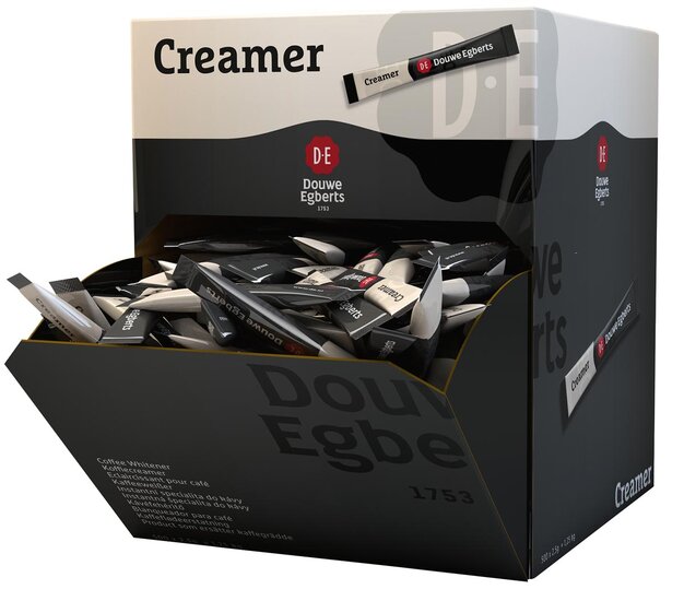 Douwe Egberts creamersticks, 2,5 g, doos van 500 stuks