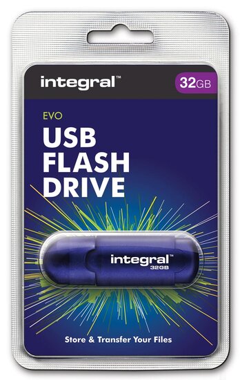 Integral Evo USB 2.0 stick, 32 GB