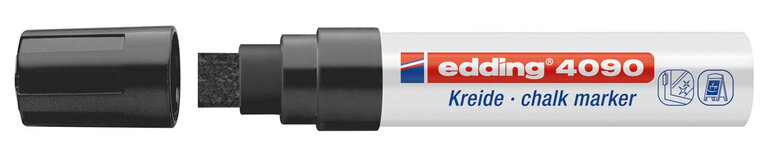 Edding Krijtmarker e-4090 zwart