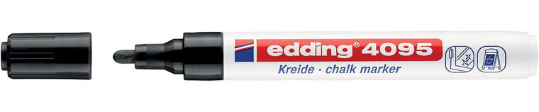 Edding Krijtmarker e-4095 zwart