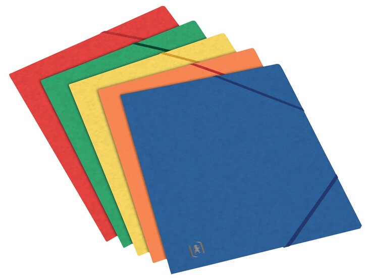 Oxford Top File+ elastomap, voor ft A5, geassorteerde kleuren