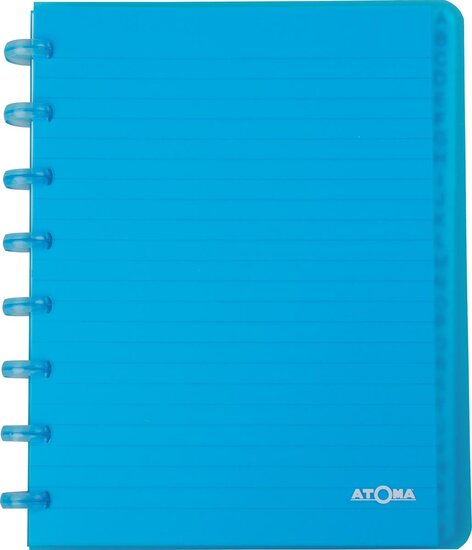 Atoma repertorium, ft A5, transparant, gelijnd