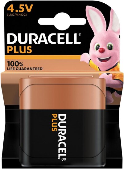 Duracell batterij Plus 100% 4,5V, op blister