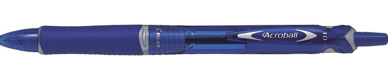 Pilot Acroball Begreen balpen,  medium punt, 0,3 mm, blauw