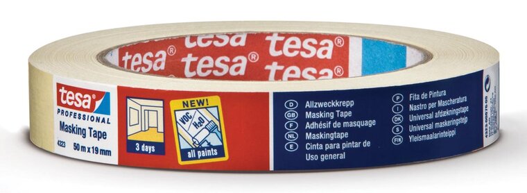 Tesa afdekplakband, ft 38 mm x 50 m