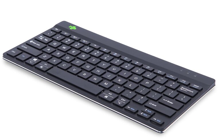 R-Go Compact Break ergonomisch Bluetooth toetsenbord, qwerty, zwart