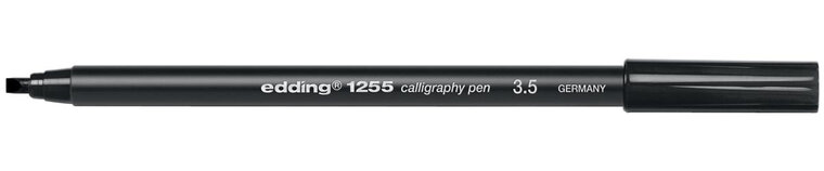 Edding kalligrafiepen e-1255 3,5 mm zwart