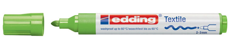 Edding textielmarker 4500 lichtgroen