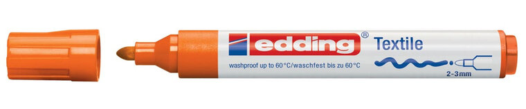 Edding textielmarker 4500 oranje